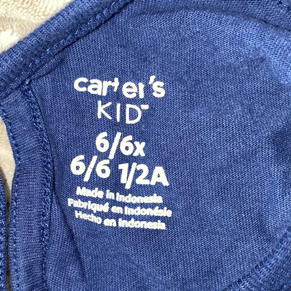 💖 Cute & Comfy Carter’s Tee with Crisscross Back – Size 6/6X